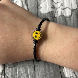 Smiley face bracelet